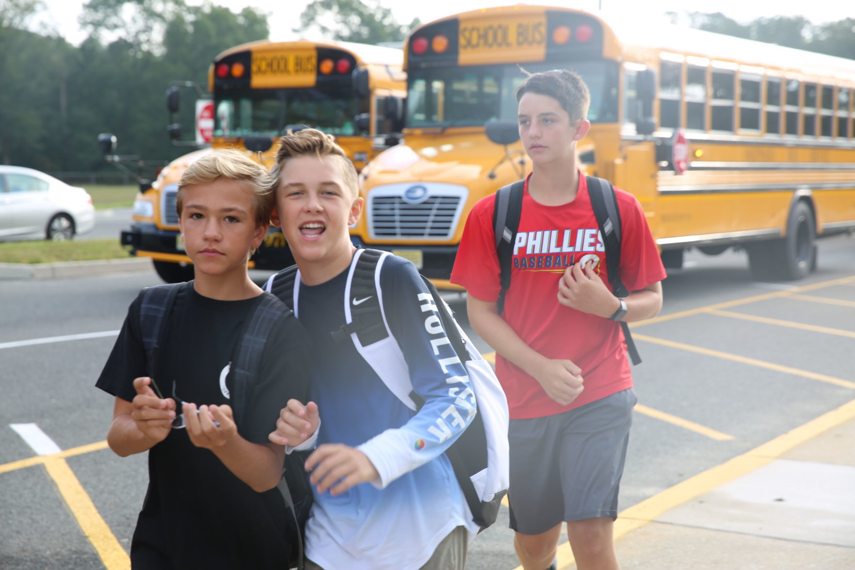 First Day at Upper Township Middle School